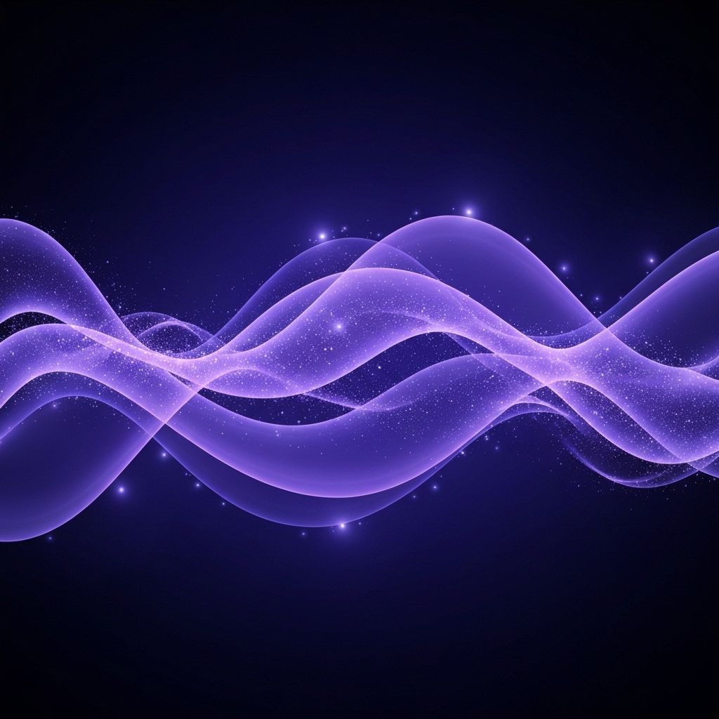 Abstract flowing energy background